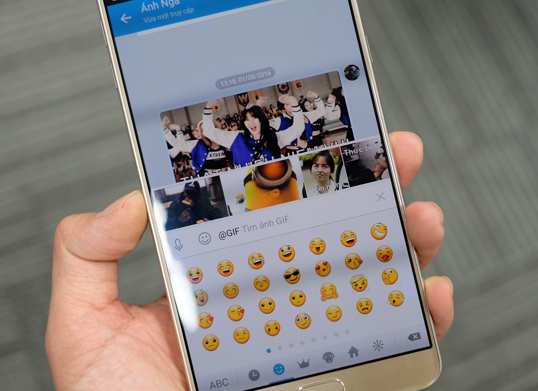 Zalo ho tro gui anh dong bang phim @ hinh anh