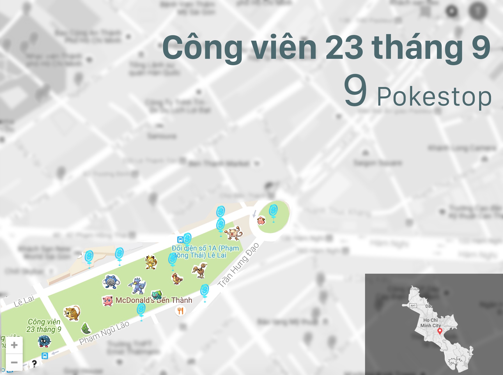 dia diem tap trung nhieu Pokemon tai Viet Nam anh 6