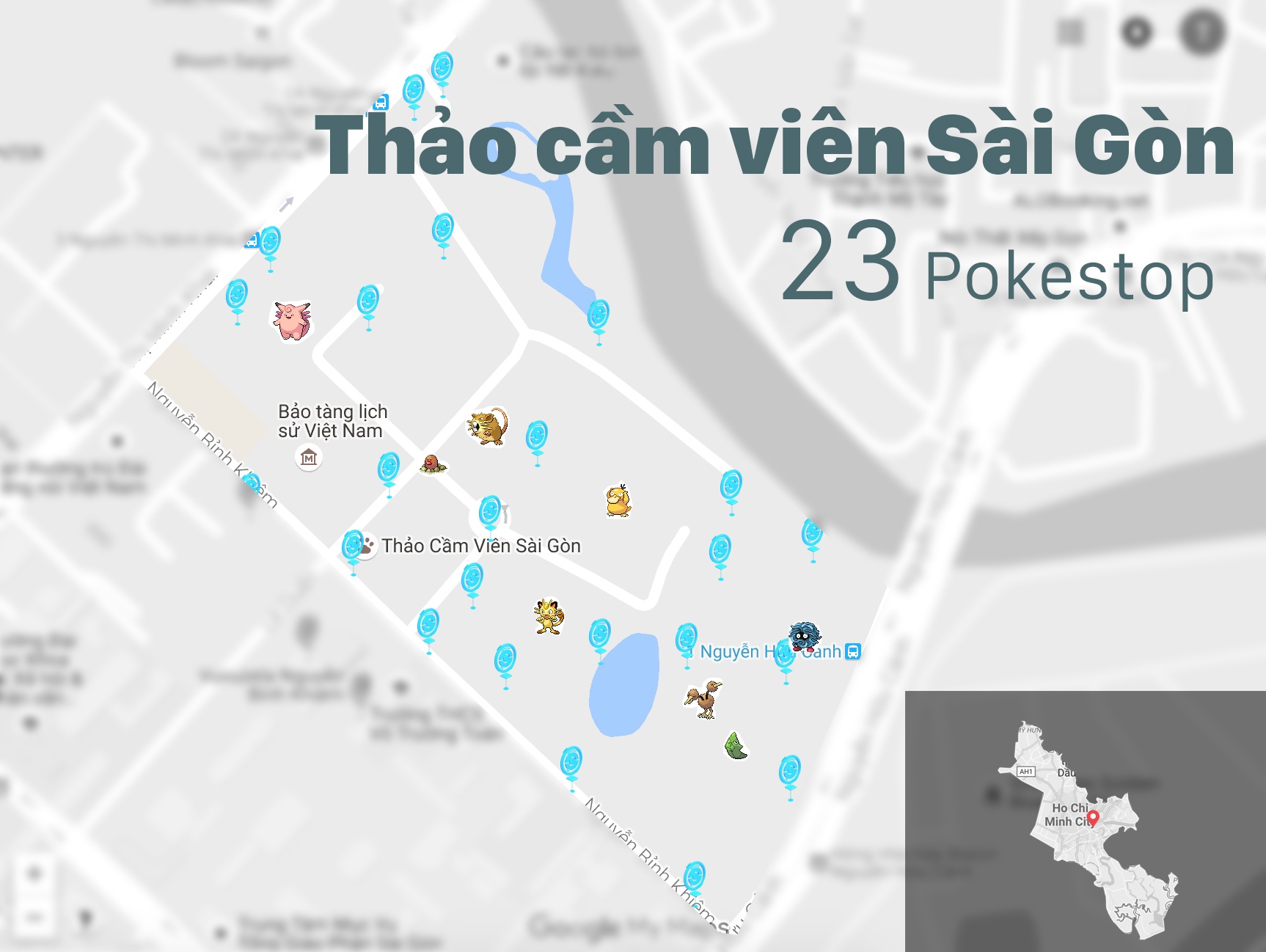 dia diem tap trung nhieu Pokemon tai Viet Nam anh 9
