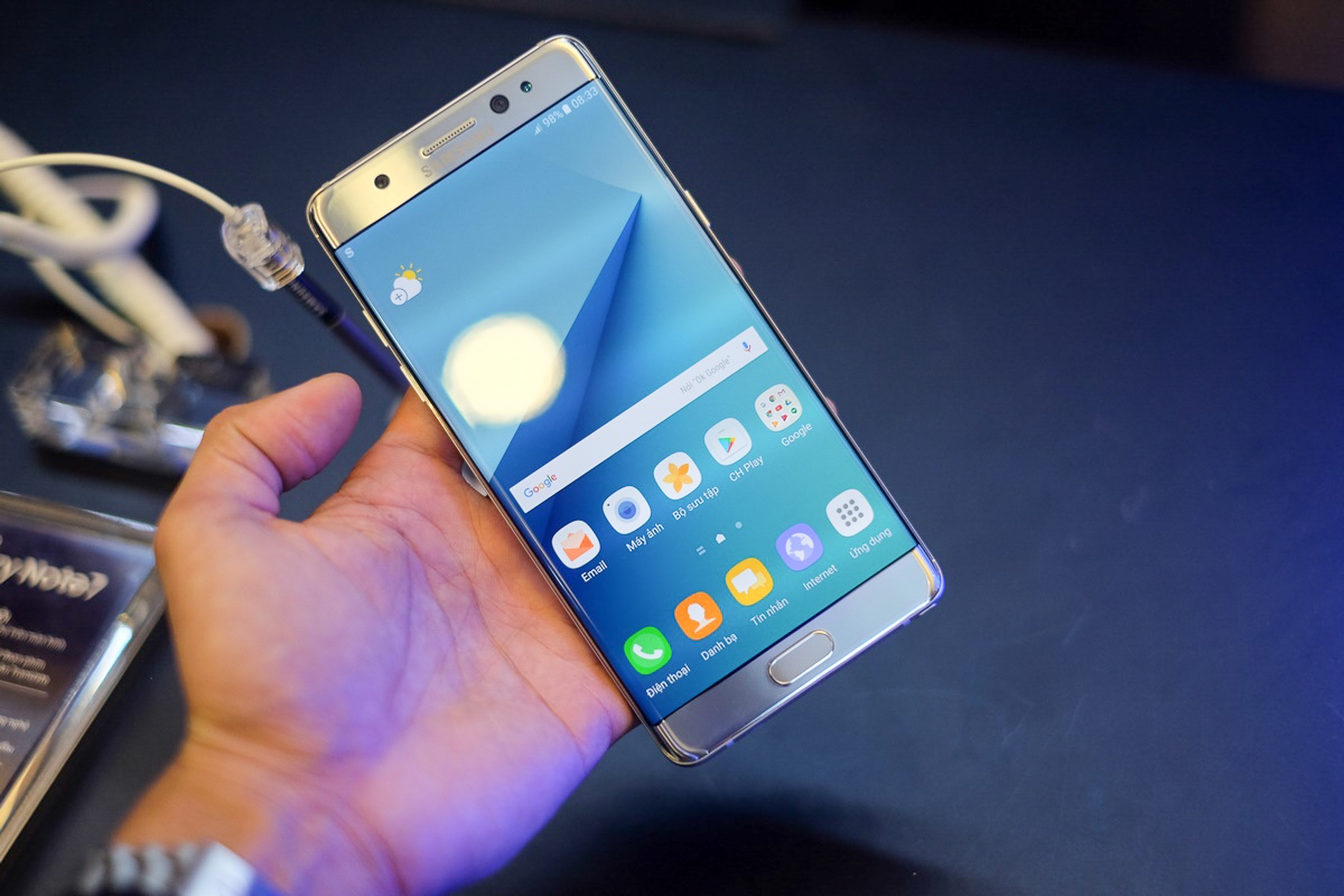 Anh Samsung Galaxy Note 7 sap ban o Viet Nam hinh anh