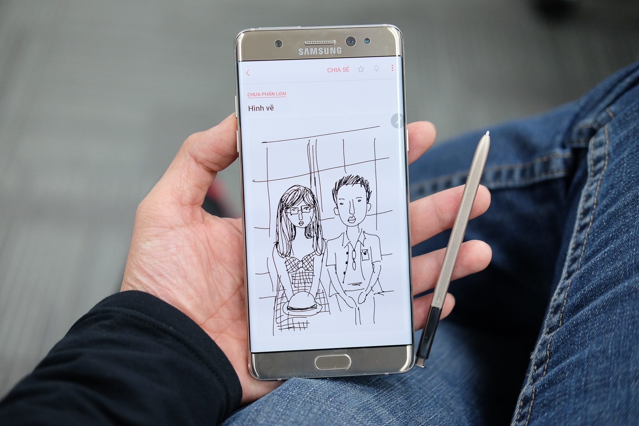 Mo hop Galaxy Note 7 sap ban o Viet Nam hinh anh