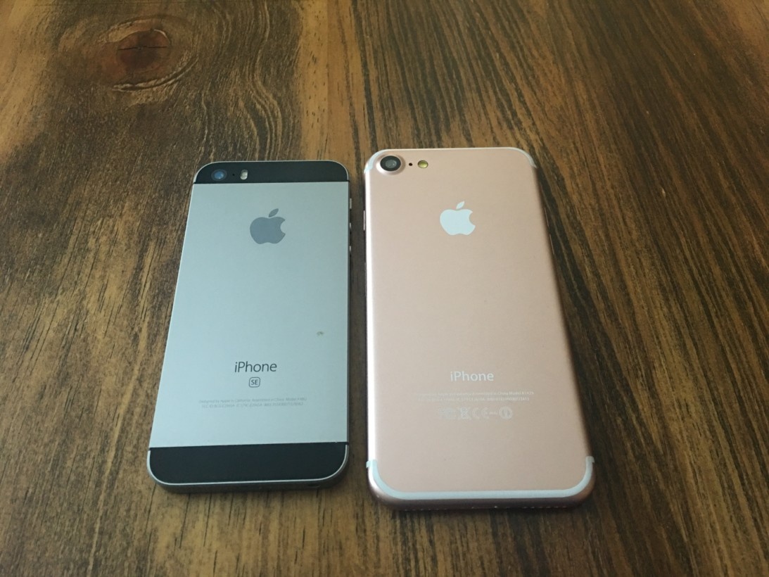 iPhone 7 do dang iPhone SE anh 1