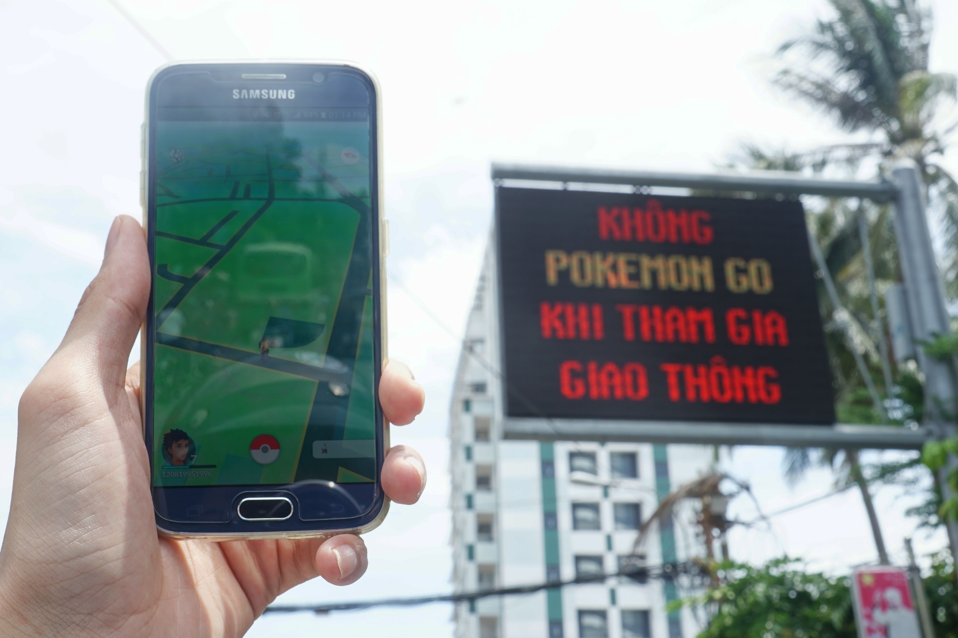 Bang dien tu o TP HCM dong loat canh bao Pokemon Go hinh anh
