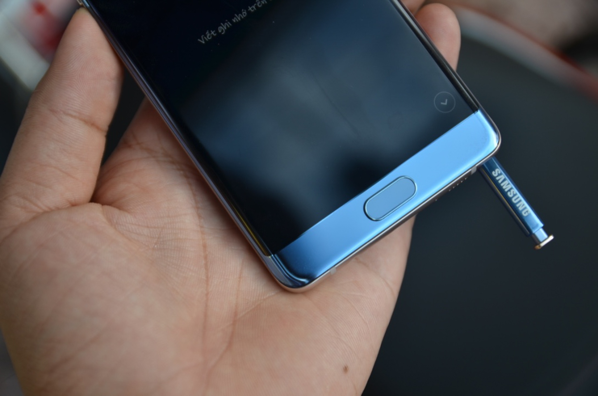 Galaxy Note 7 Blue Coral o Viet Nam anh 10