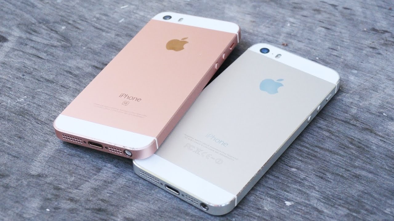 iPhone SE vấp iPhone 5S - mot dang ve sầu nhì ví phan hinh anh