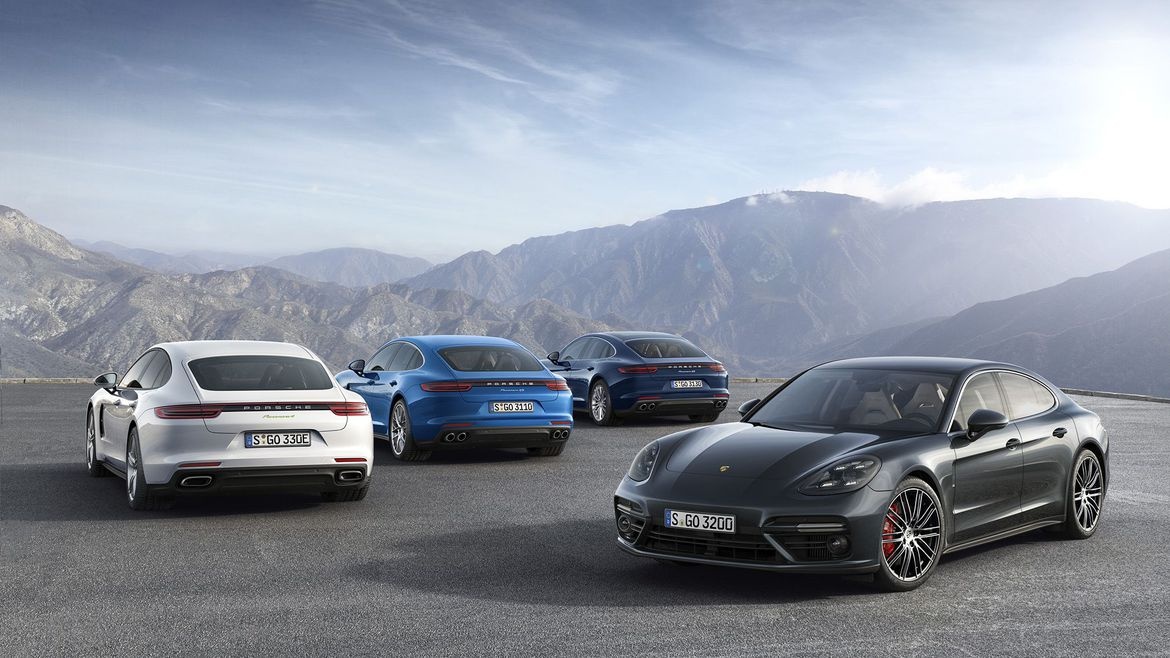 Loat anh Porsche Panamera 4 E-Hybrid vua ra mat hinh anh