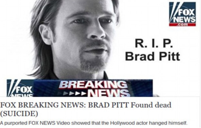 Hacker tung tin Brad Pitt qua doi de truc loi hinh anh
