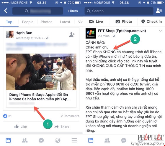 doi iPhone cu lay iPhone moi anh 2