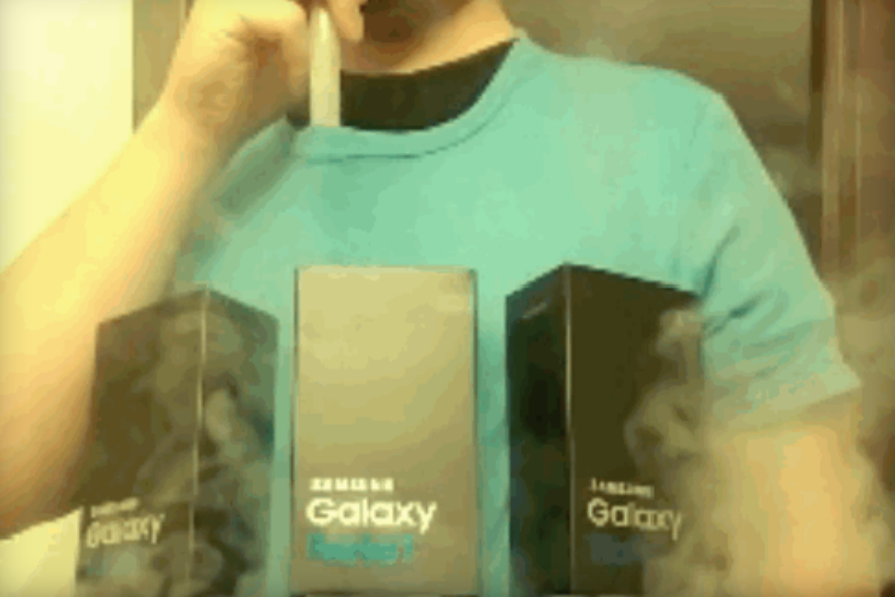 Hoa trang Halloween bang Galaxy Note 7 hinh anh