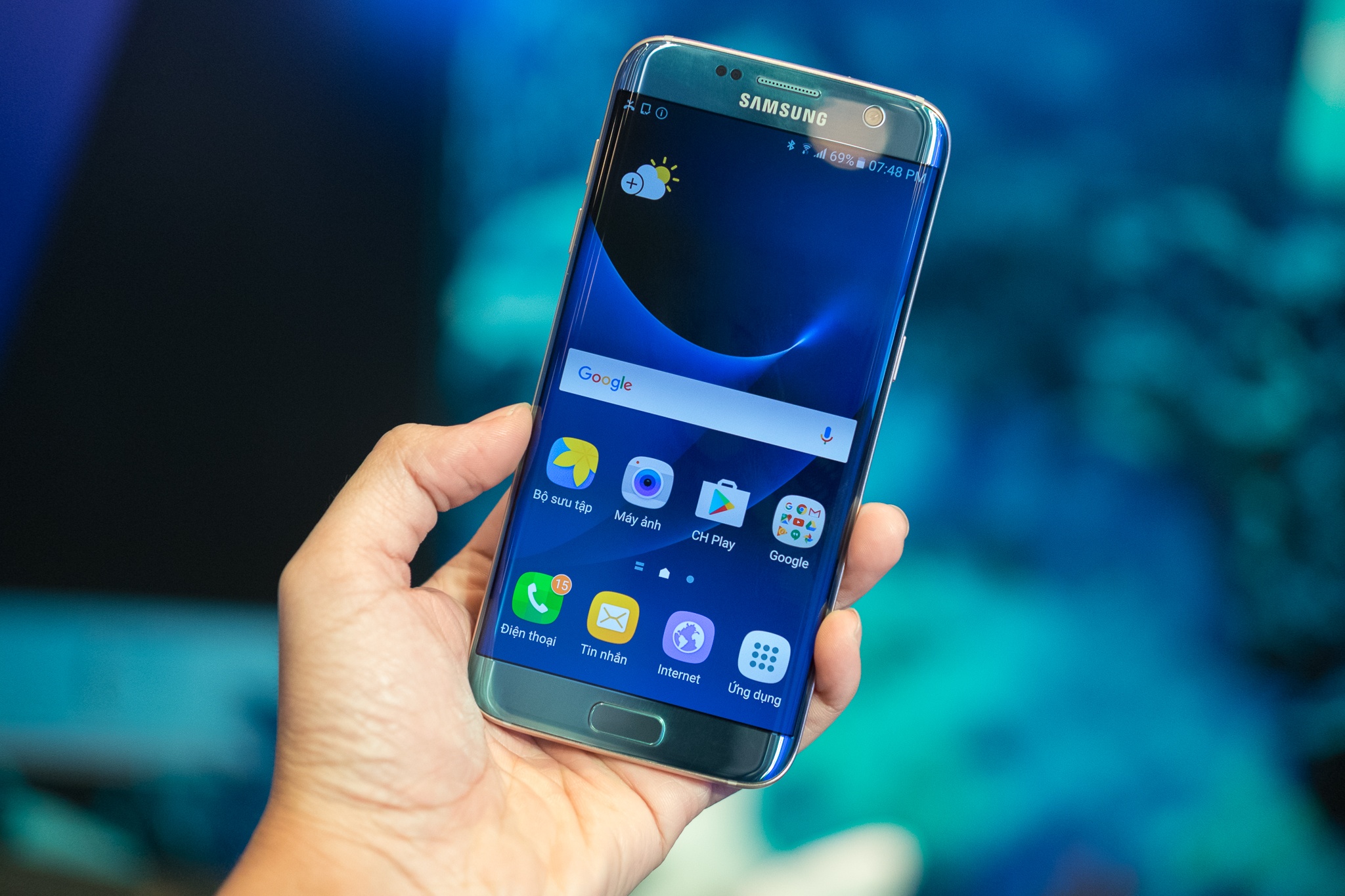 Galaxy S7 edge và iPhone 7 ảnh 2 Galaxy S7 edge va iPhone 7 anh 2