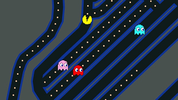Choi Pac-Man tren Google Maps ngay Ca thang tu hinh anh
