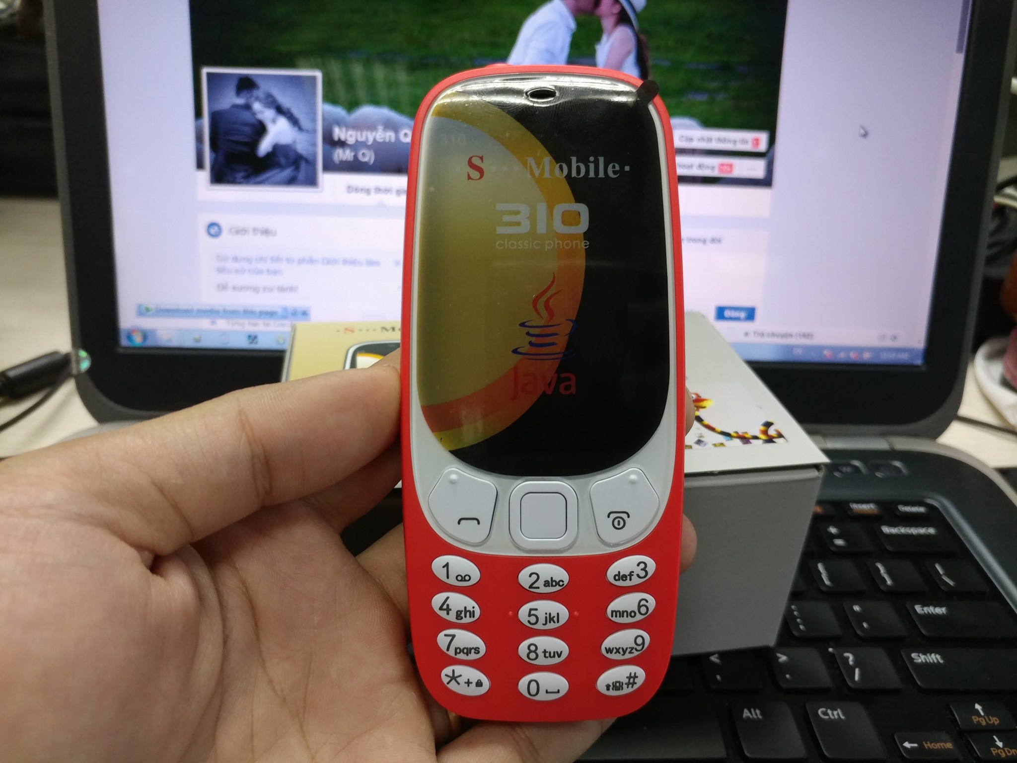 Nokia 3310 chua len ke da co hang nhai tai Viet Nam hinh anh