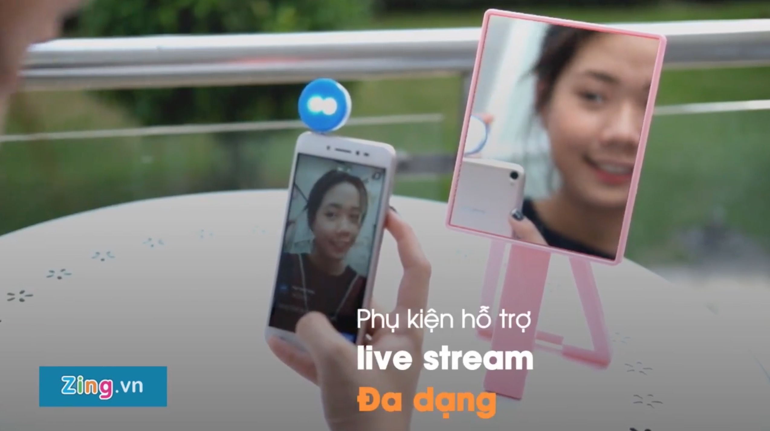 Dung thu smartphone ho tro lam dep khi live stream cua Asus hinh anh