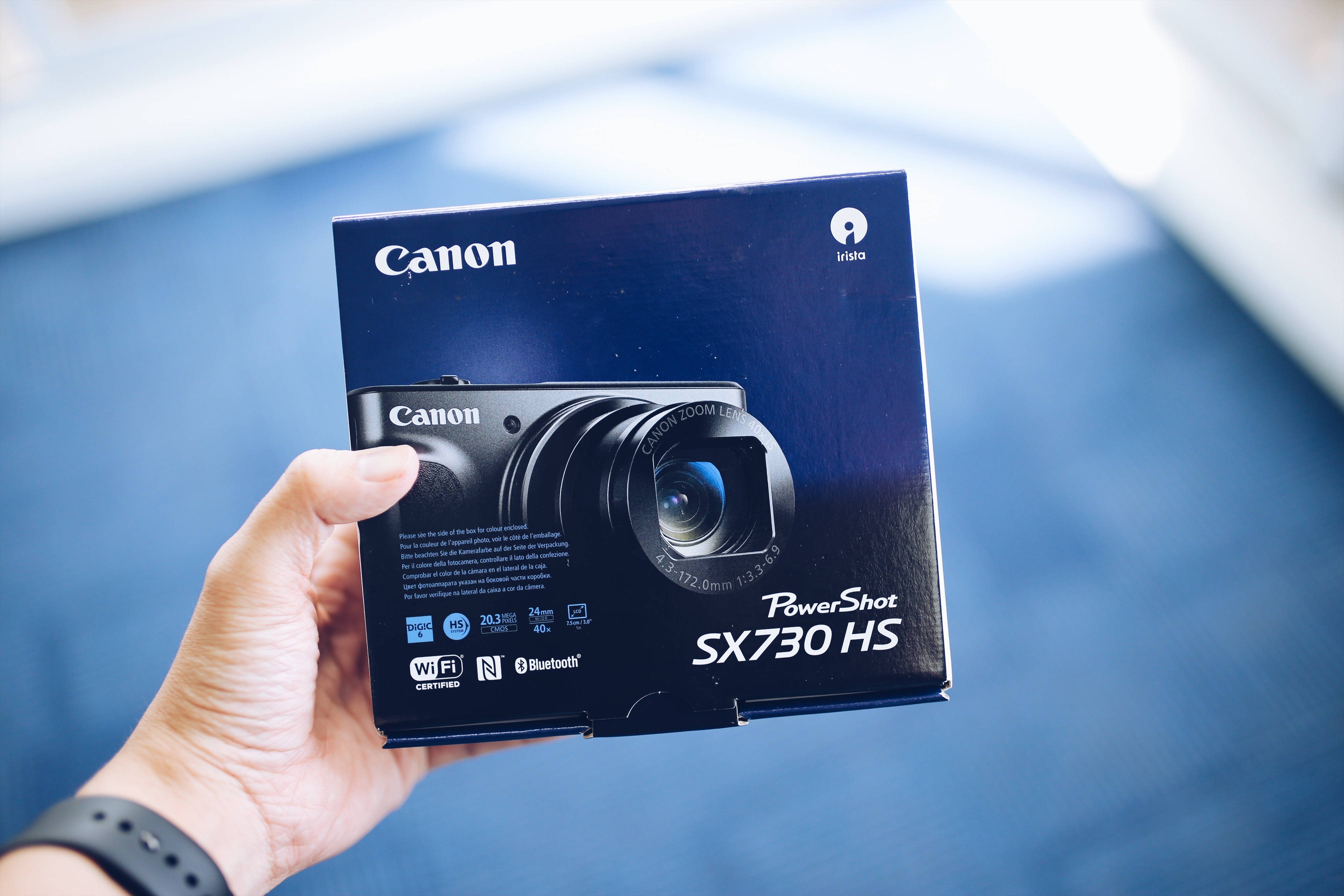 Canon SX730 HS sieu zoom co che do min da anh 1