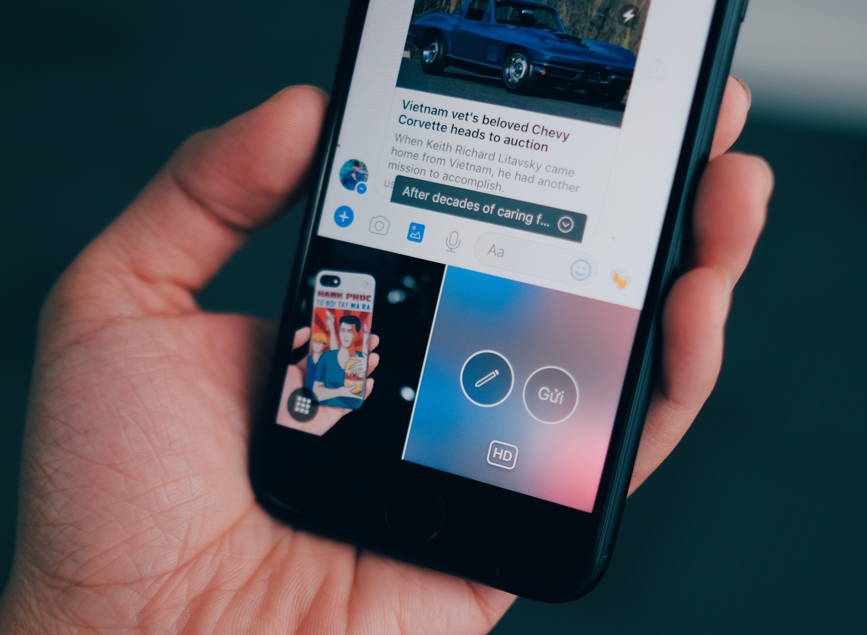 Gui anh HD qua Facebook Messenger anh 1