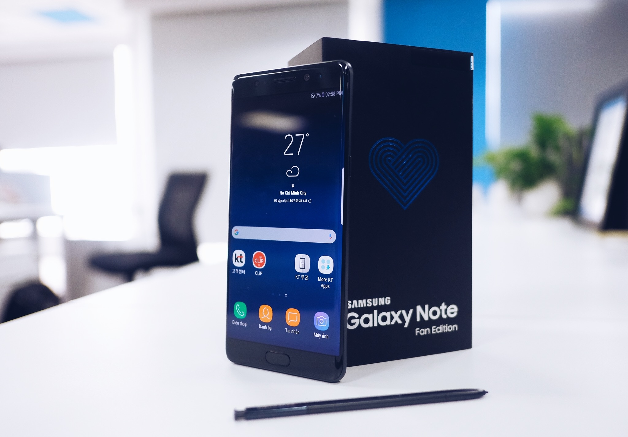 Galaxy Note Fan Edition sap len ke tai VN anh 1
