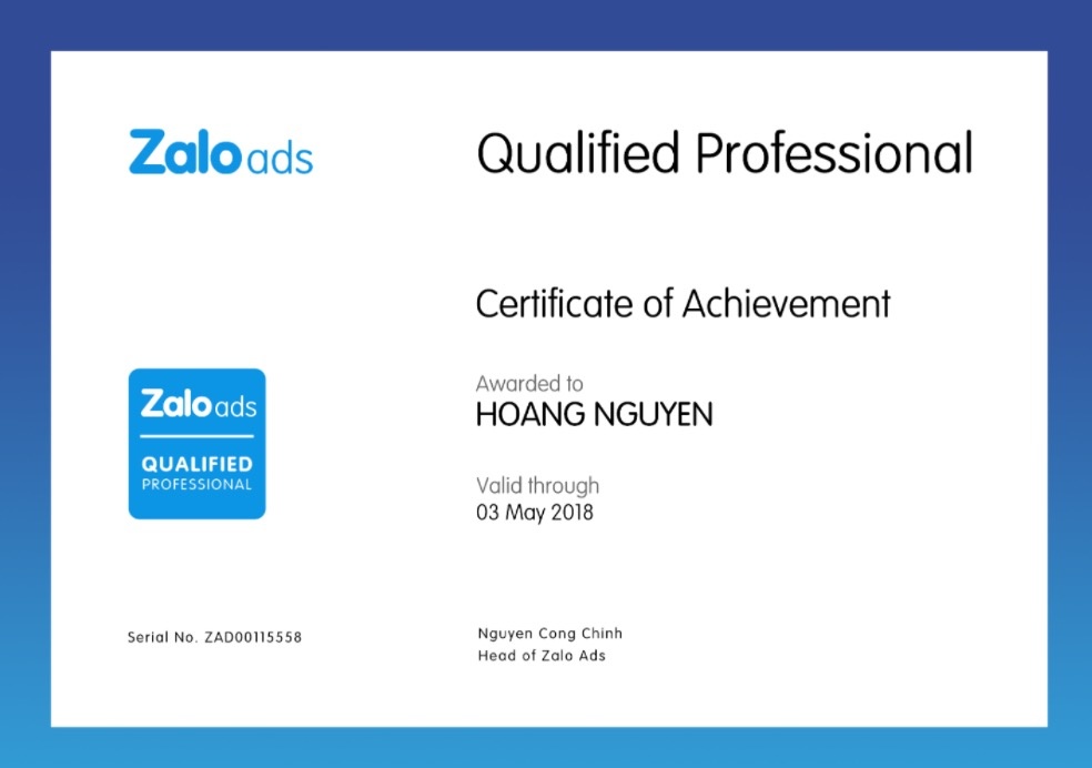 chuyên viên quảng cáo Zalo ảnh 3 chuyen vien quang cao Zalo anh 3