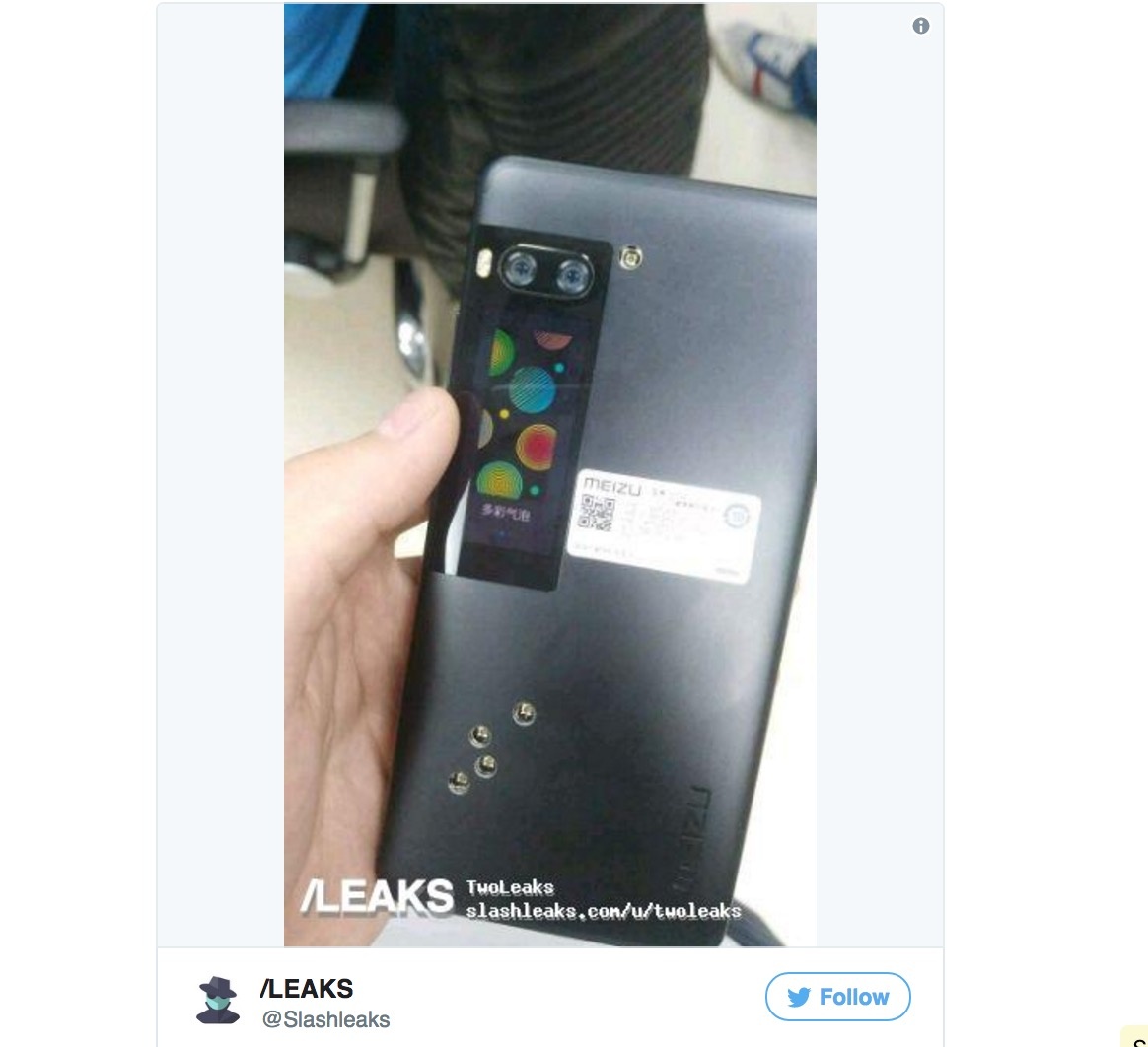 Meizu Pro 7 hai man hinh anh 2