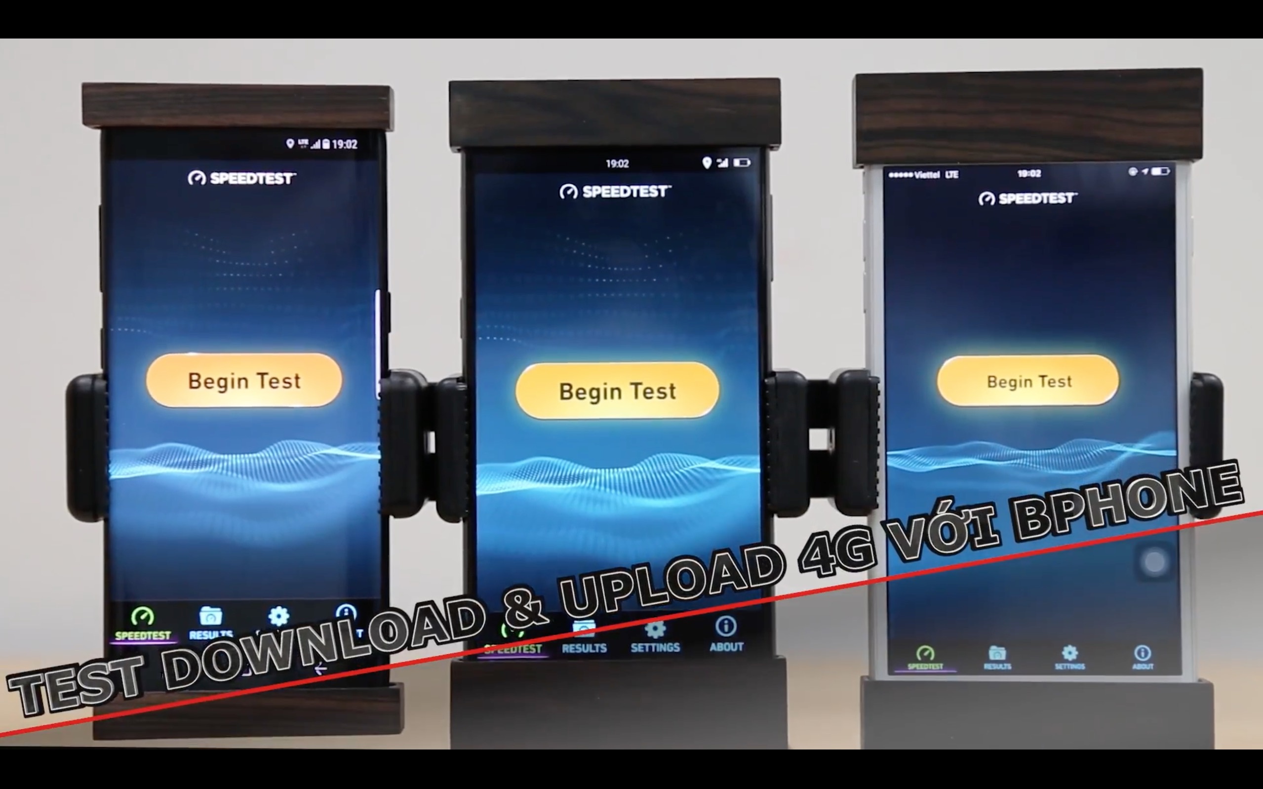 Bphone 2 do toc do ket noi 4G voi iPhone va Galaxy S8 hinh anh