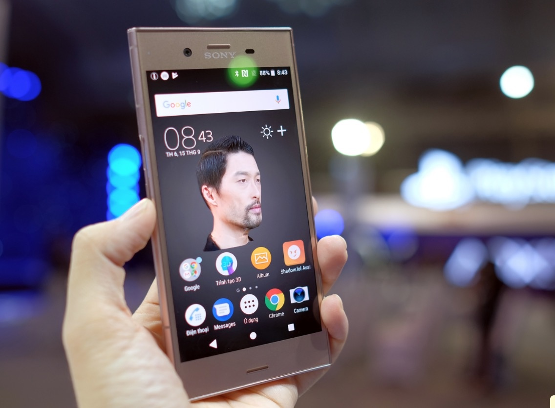 Xperia XZ1 chup anh 3D co gia 15,99 trieu o VN hinh anh