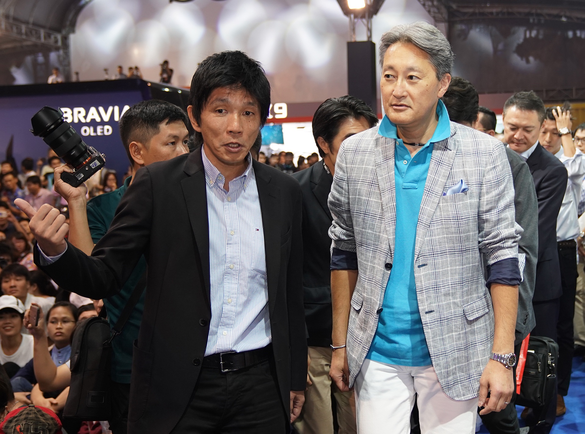 Chu tich tap doan Sony den Viet Nam hinh anh