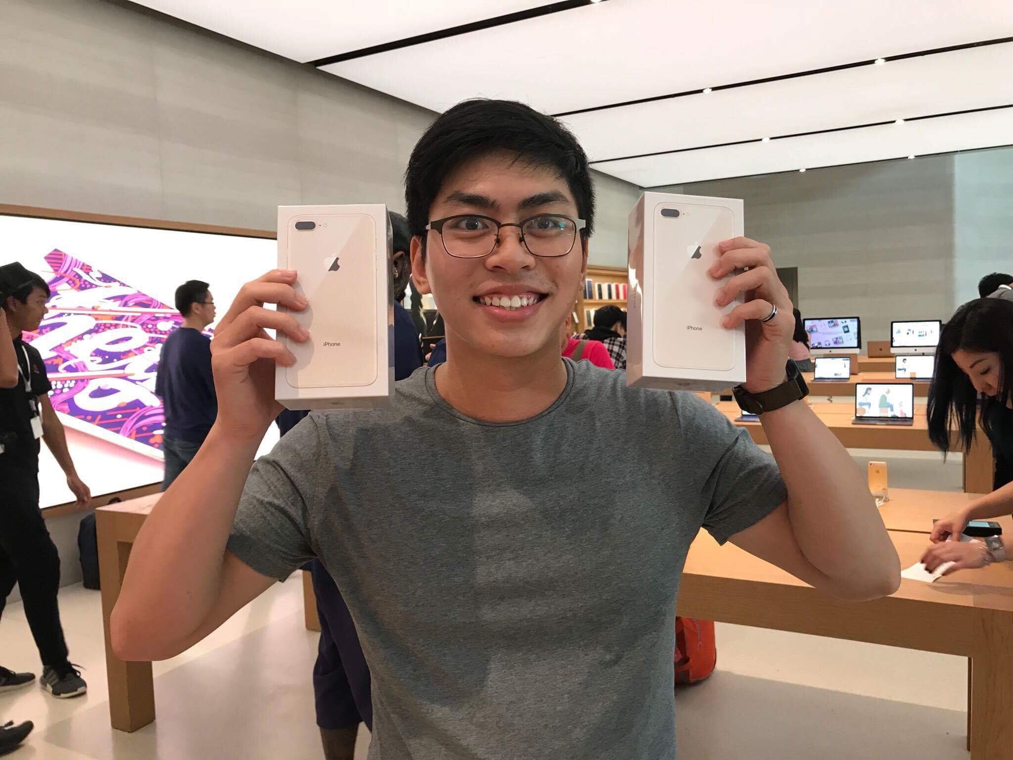 iPhone 8 lên kệ ở Singapore ảnh 2 iPhone 8 len ke o Singapore anh 2