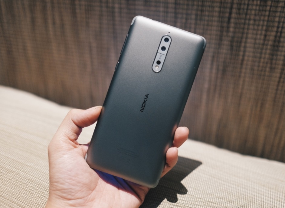 Anh Nokia 8 camera kep, Snapdragon 835, gia 13 trieu o VN hinh anh