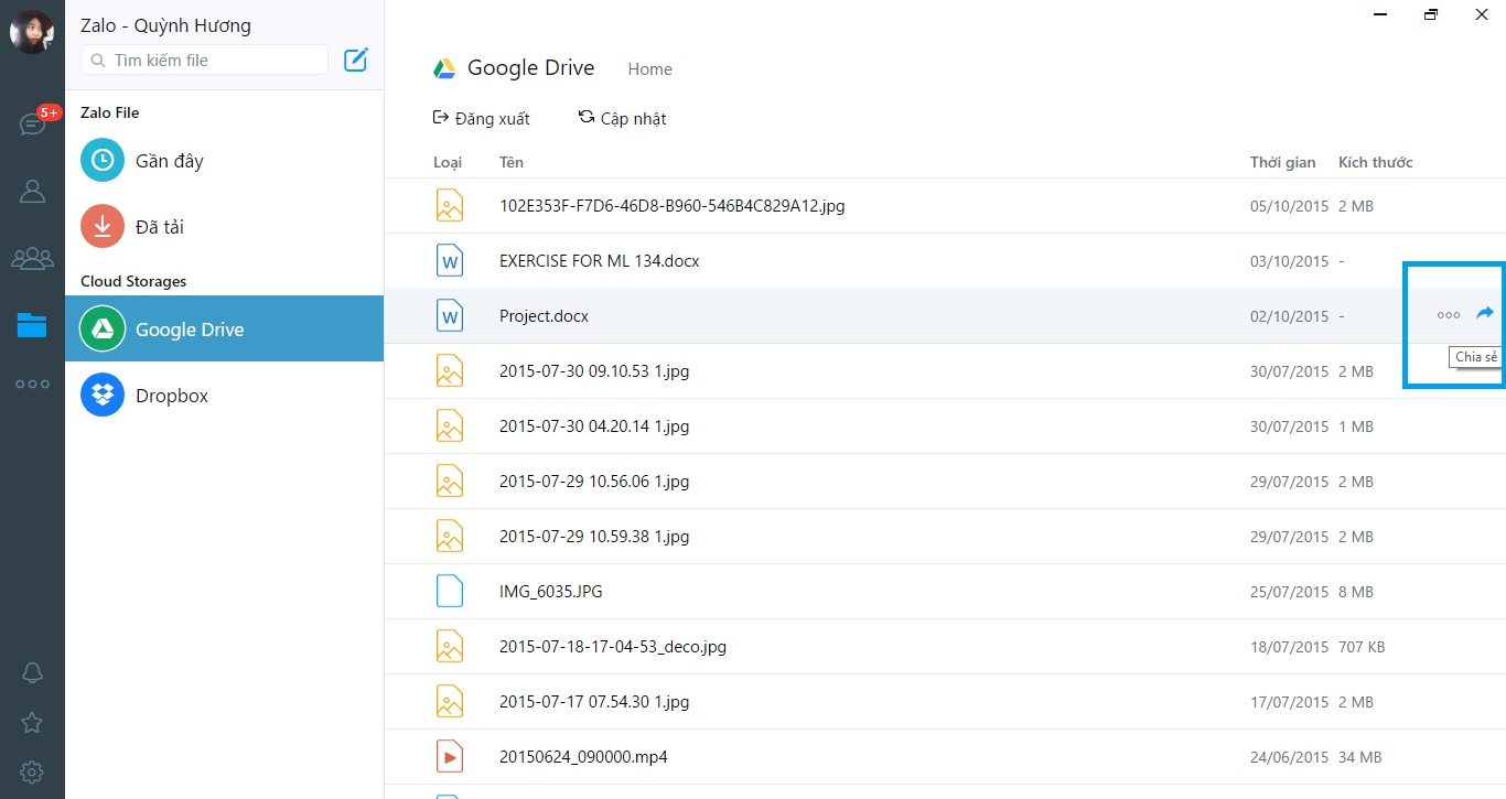 Zalo tren PC them tinh nang goi video anh 5