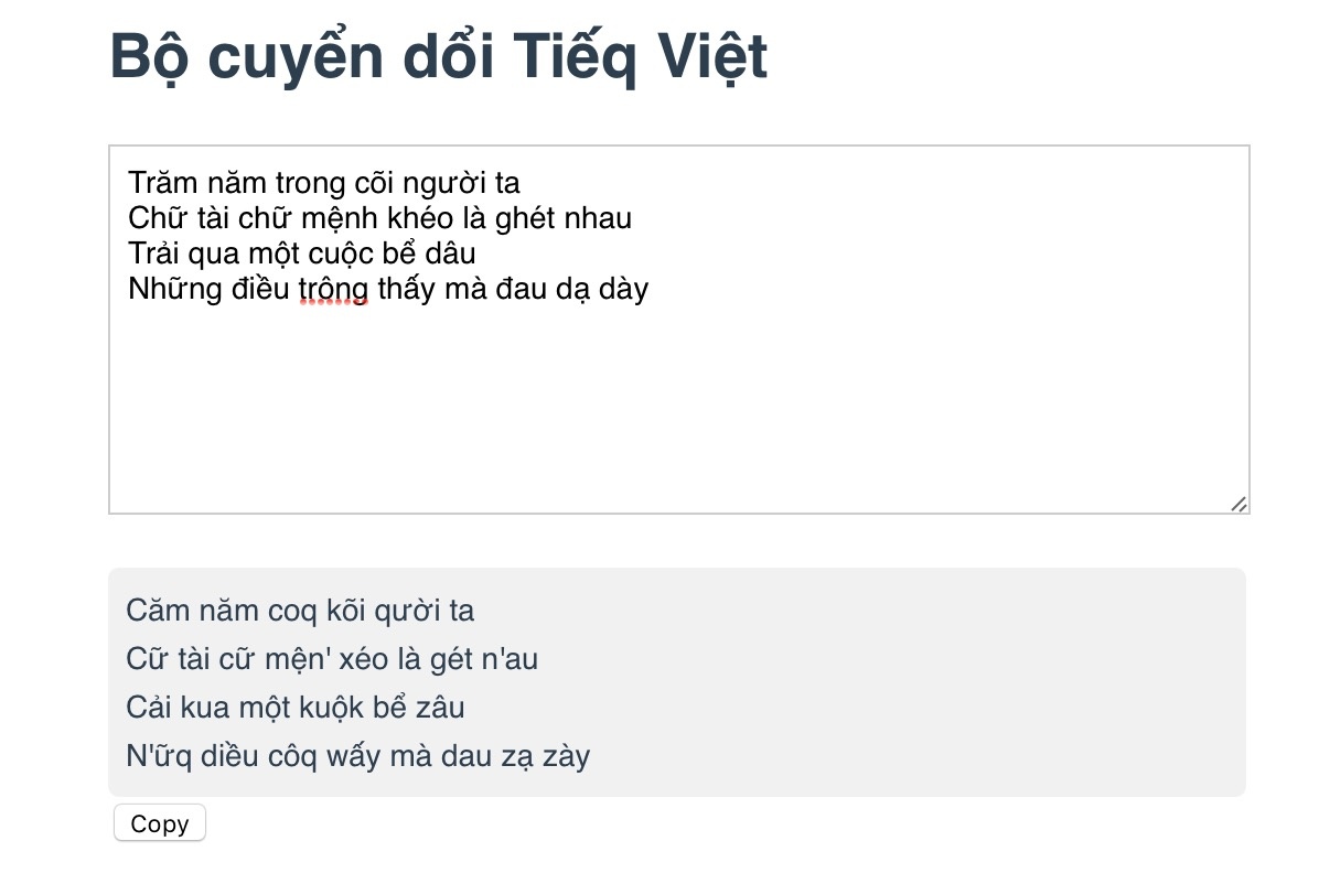 chuyen chu Viet thanh 'Tieq Viet' kieu moi anh 1