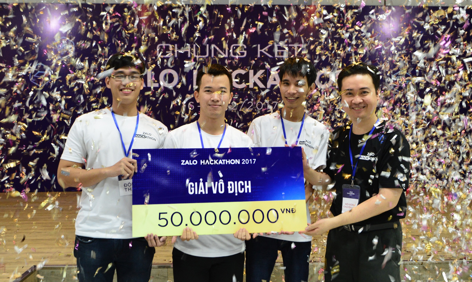 Ung dung chong beo phi gianh quan quan Zalo Hackathon 2017 hinh anh