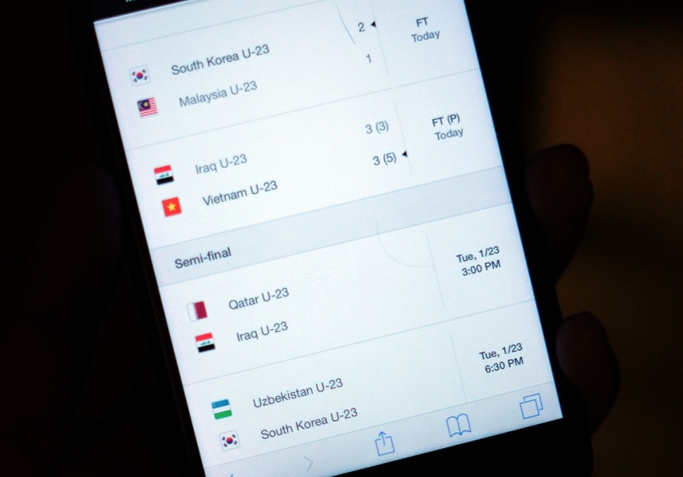 Viet Nam thang, Google van 'phan' Iraq vao ban ket giai chau A hinh anh