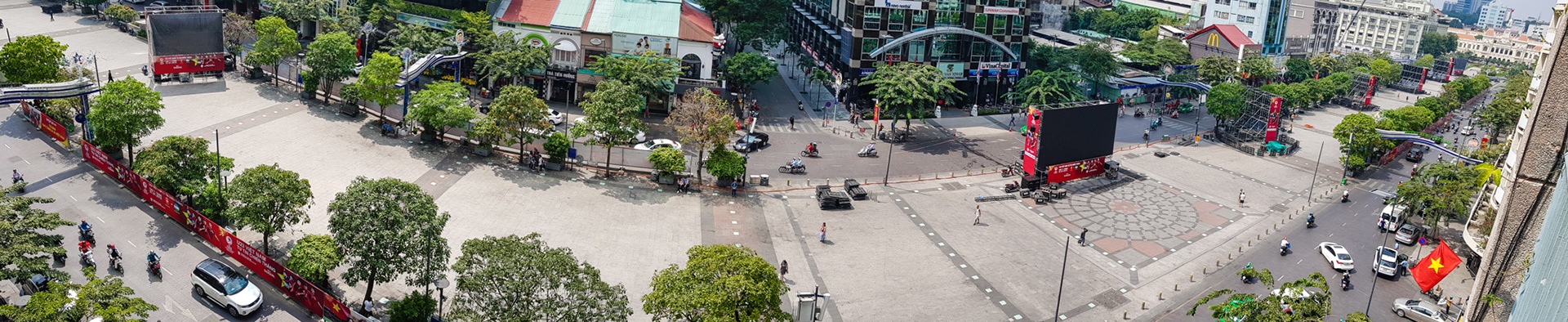 Xem U23 Viet Nam o pho di bo anh 11