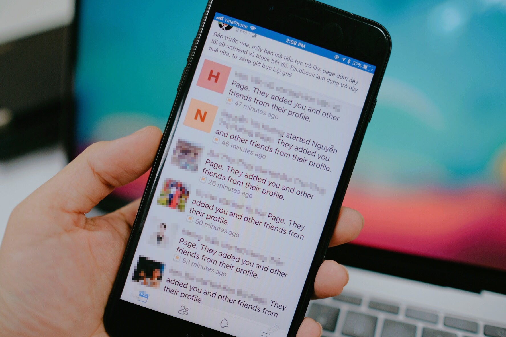 Facebook tiep tay cho fanpage 'rac' anh 1