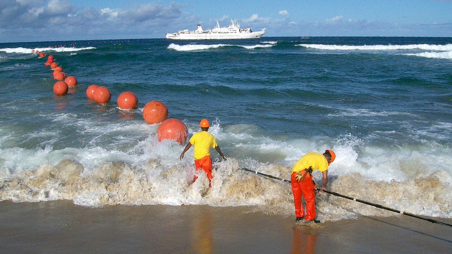 Cap quang bien APG gap su co, Internet VN lai anh huong hinh anh