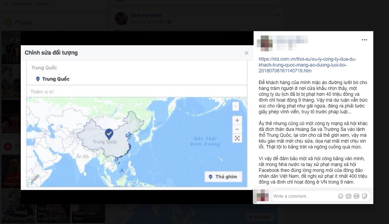 Facebook van dung ban do goi Hoang Sa la Tam Sa anh 2