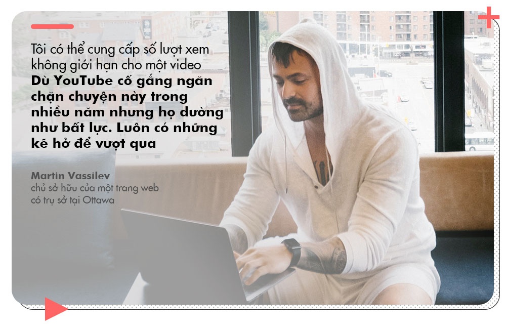 Đế chế bán lượt xem ảo YouTube trị giá triệu đô ảnh 3 De che ban luot xem ao YouTube tri gia trieu do anh 3