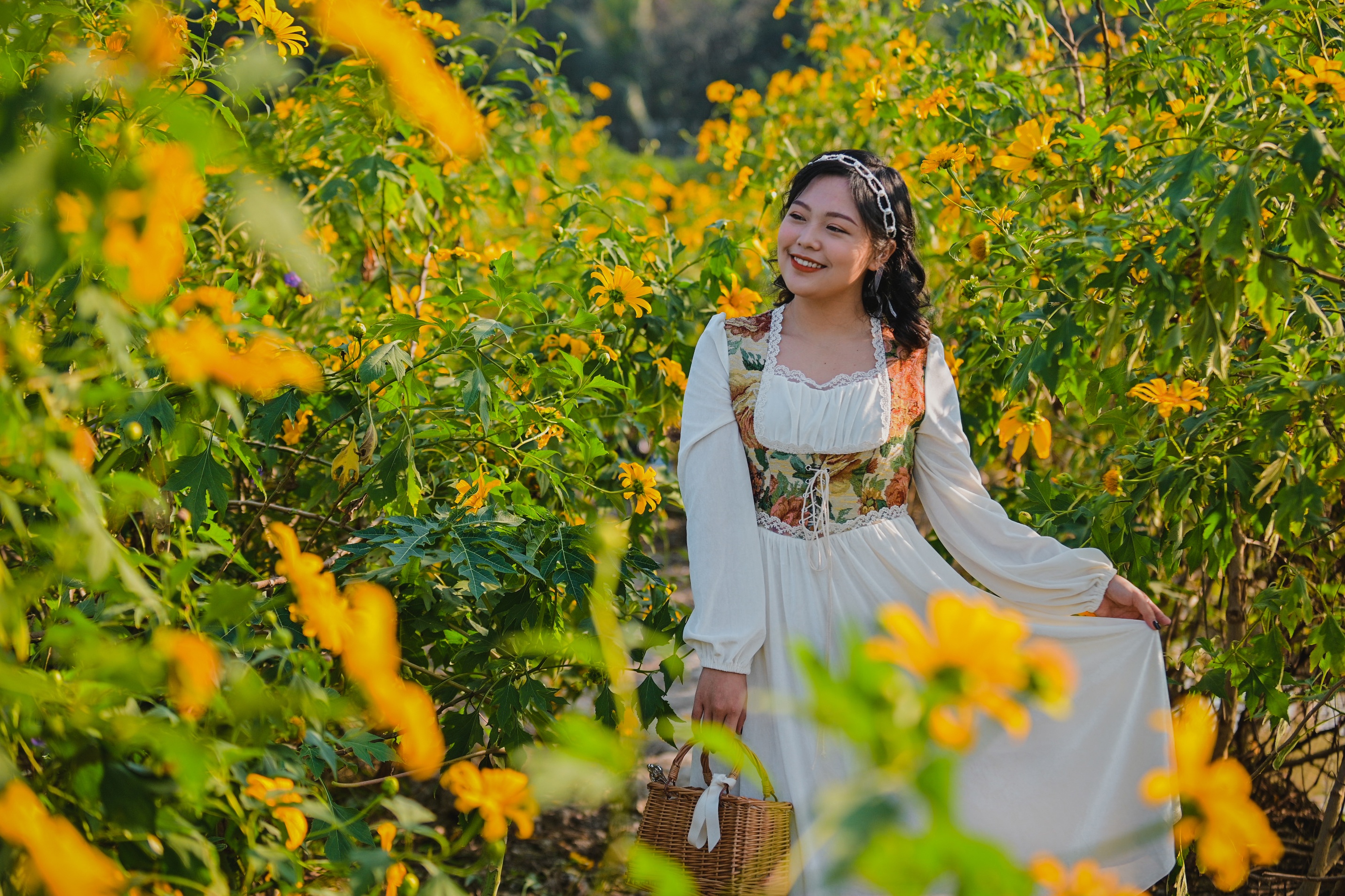 dia diem du lich,  vuon hoa anh 4