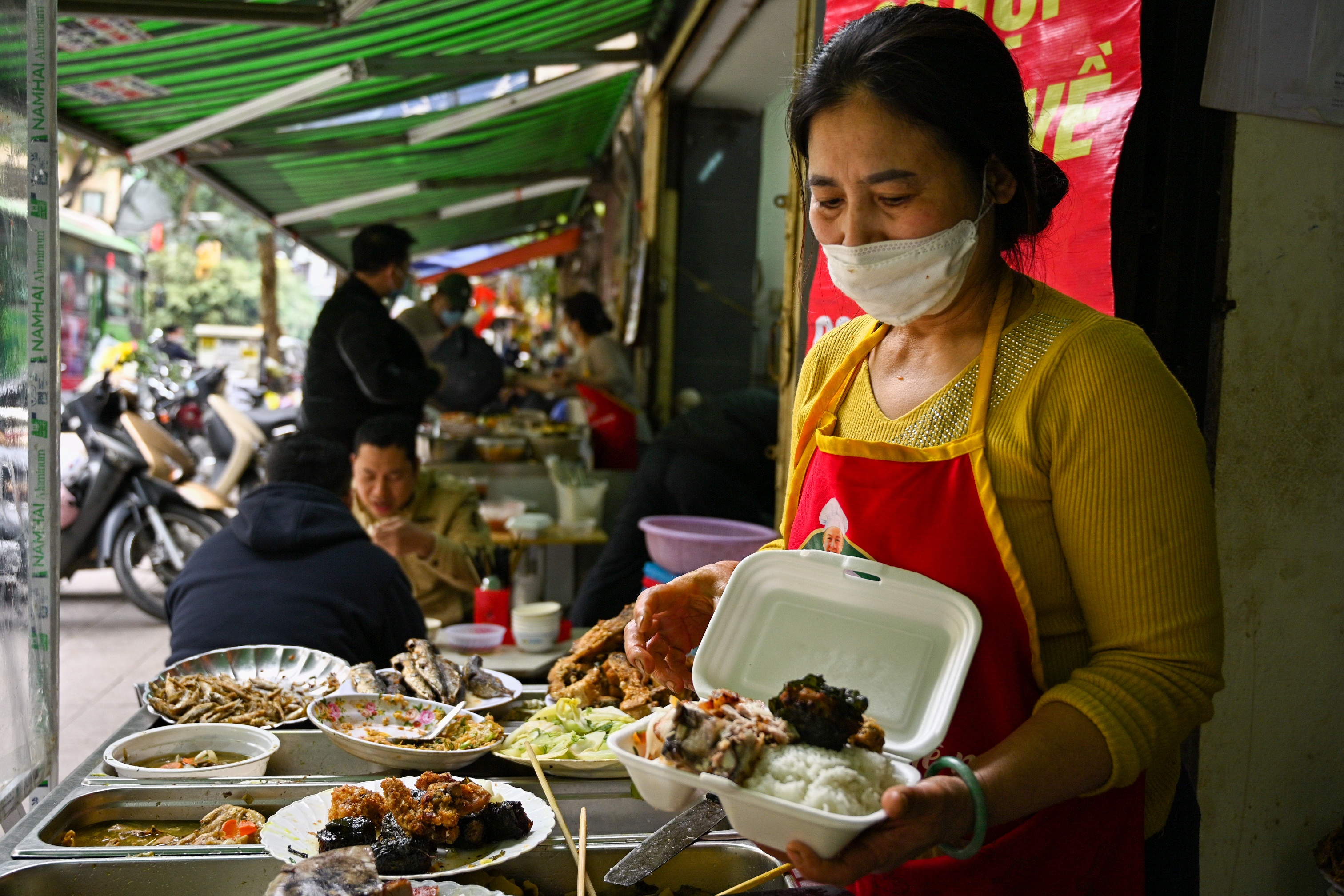 hang quan,  ban tai cho,  vang ve anh 5