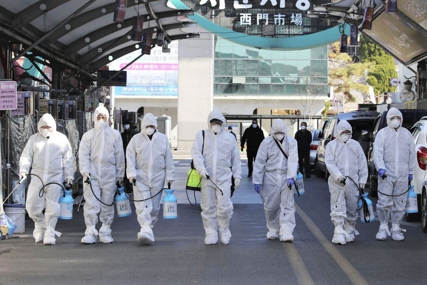 Cac dai gia cong nghe Han Quoc trong noi lo dich Corona hinh anh