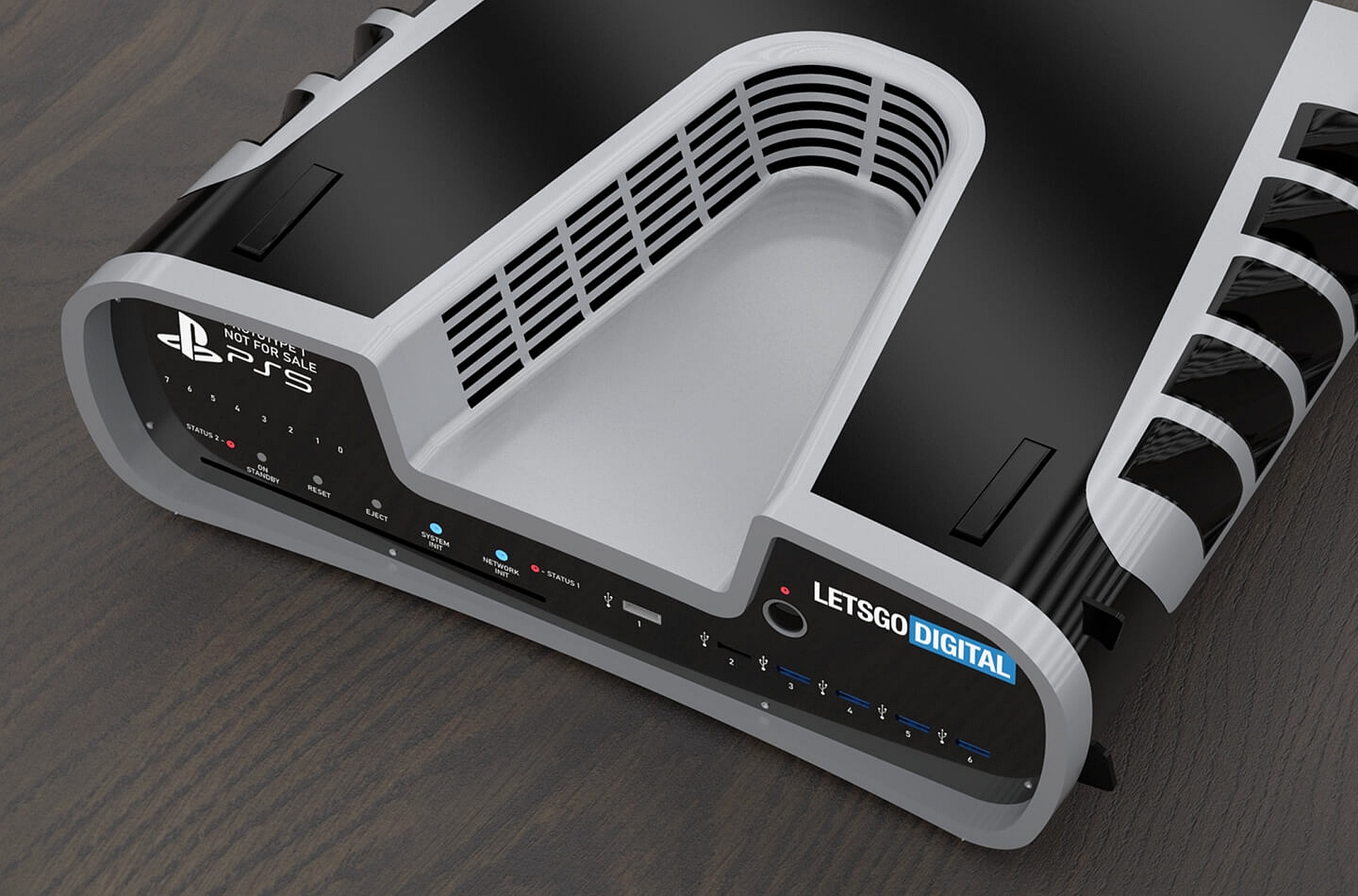 Quai vat gaming PlayStation 5 lo cau hinh hinh anh