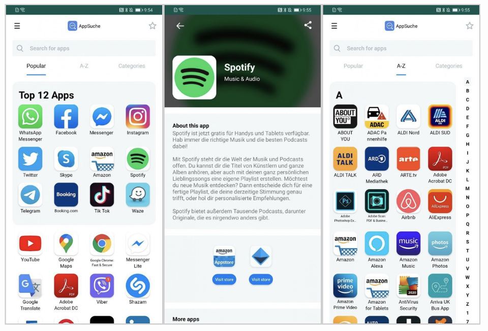 huawei p40 appsearch lach luat tai ung dung khong can play store anh 1