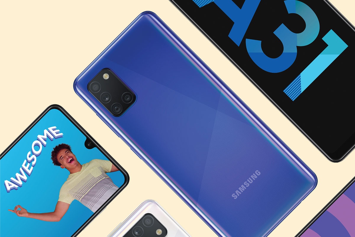 Samsung Galaxy A31 ra mat - camera macro, pin lon, gia 6,5 trieu dong hinh anh