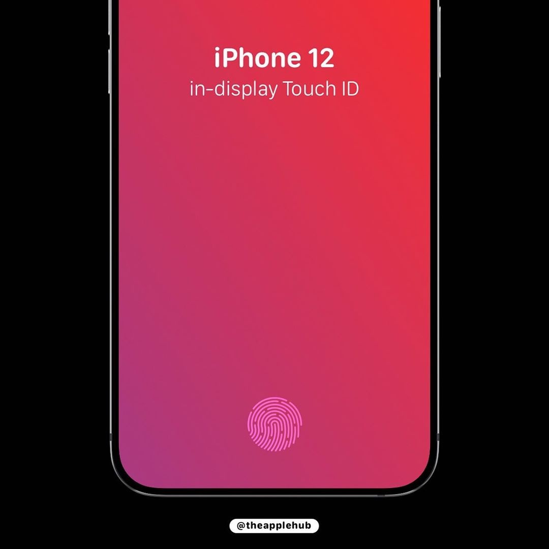 iphone 12 pro max trang bi cam bien van tay touch id duoi man hinh anh 2