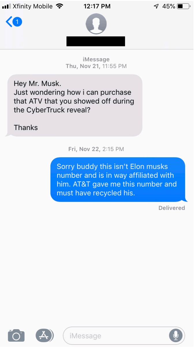 co gai bi lam phien vi dung so dien thoai cu cua elon musk anh 3