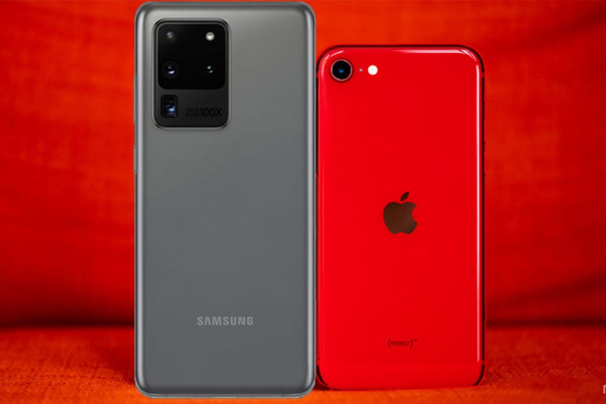 So sanh iPhone SE 2020 va may Android cao cap hinh anh