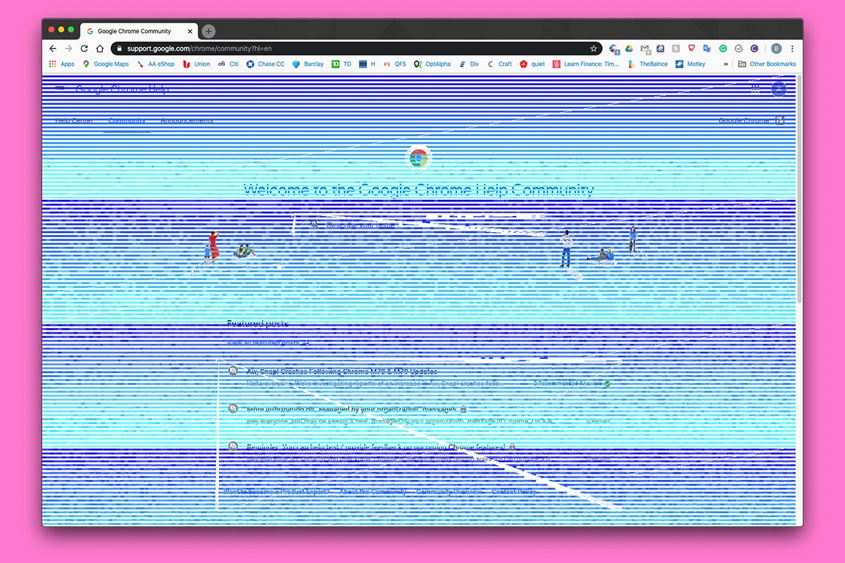 Google Chrome dang gap loi nghiem trong hinh anh