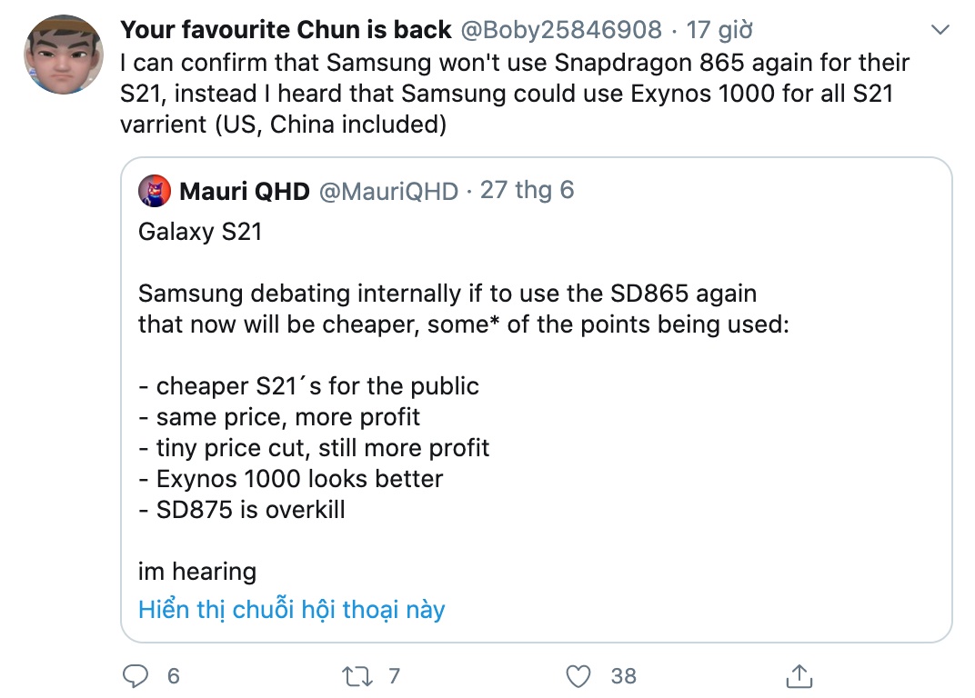 Samsung Galaxy S30 co the khong con su dung chip xu ly Snapdragon anh 2