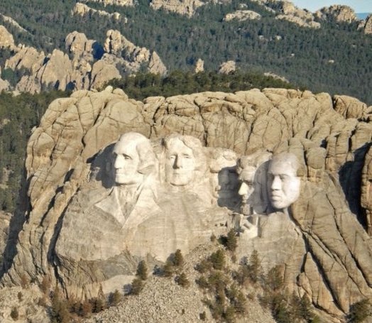 Kanye West,  Donald Trump Rushmore,  My,  Tong thong,  tranh cu,  bau cu,  Make America Great Again anh 1