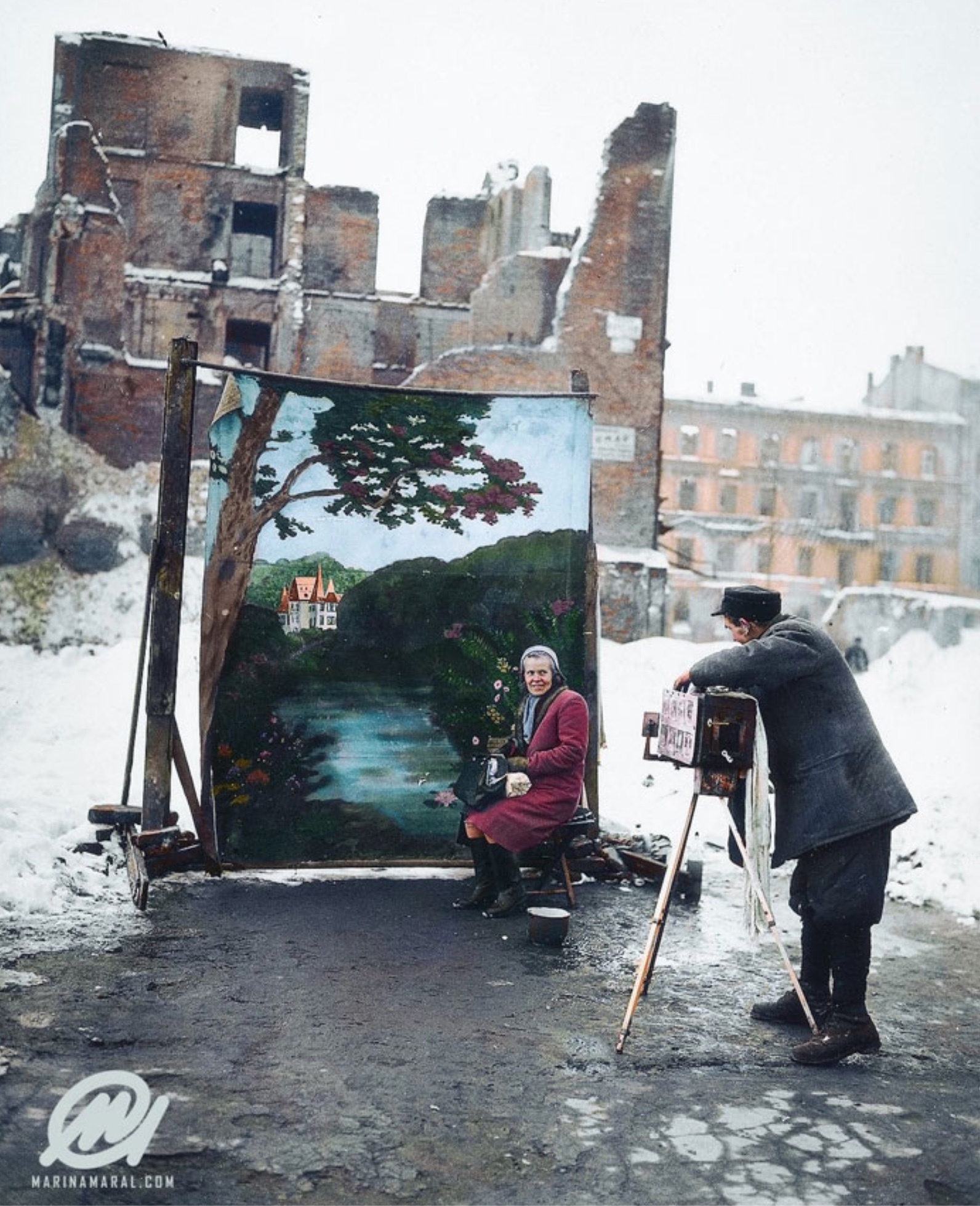 Chiem nguong buc anh lich su duoc phuc che mau bang Photoshop anh 15