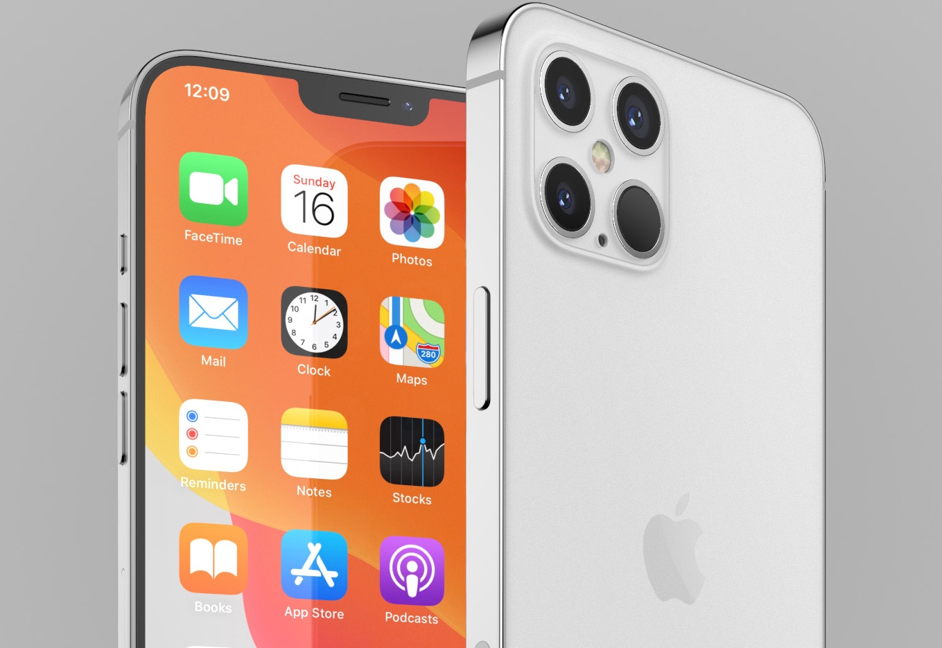 Chi tiet la tren lung iPhone 12 hinh anh